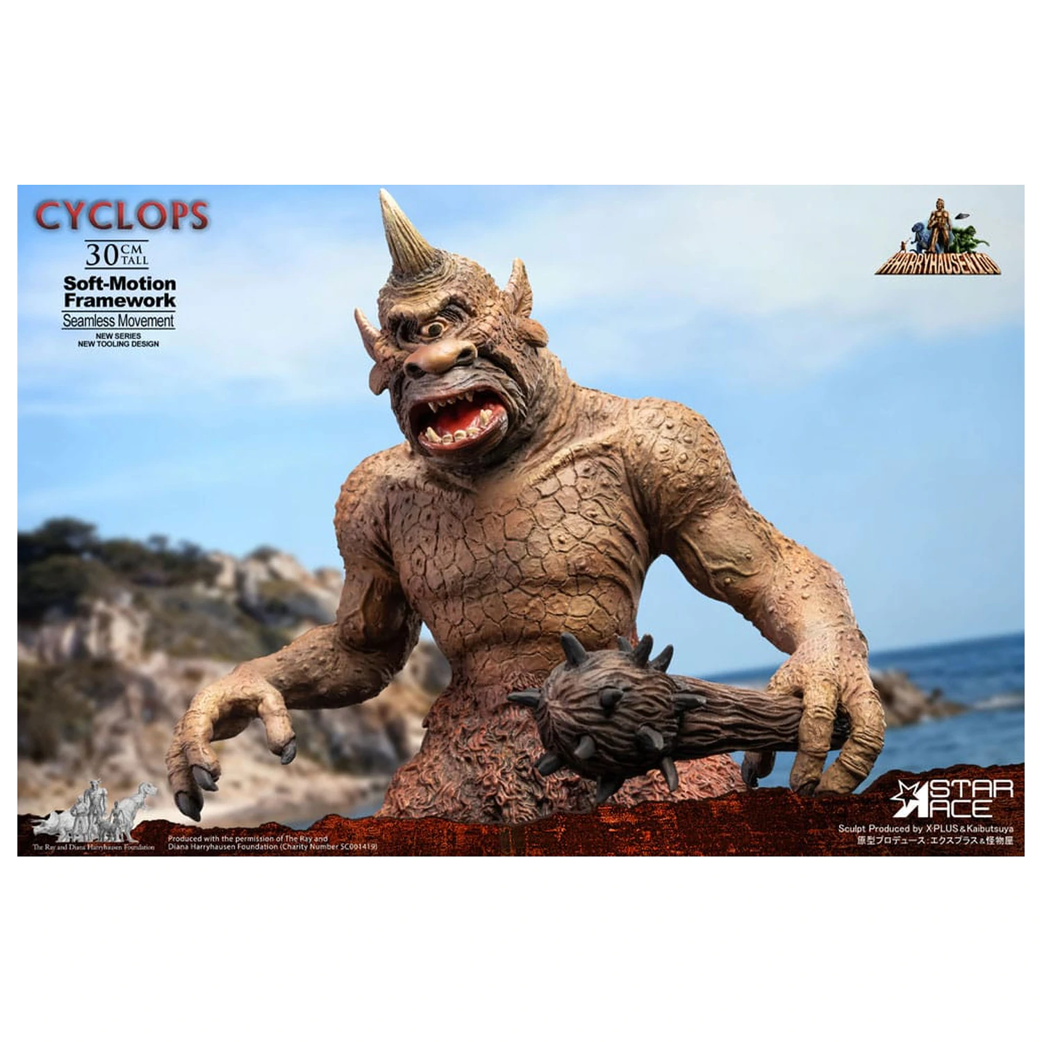 Ray Harryhausen Soft-Motion Series Statua Cyklop 30 cm zdjęcie produktu