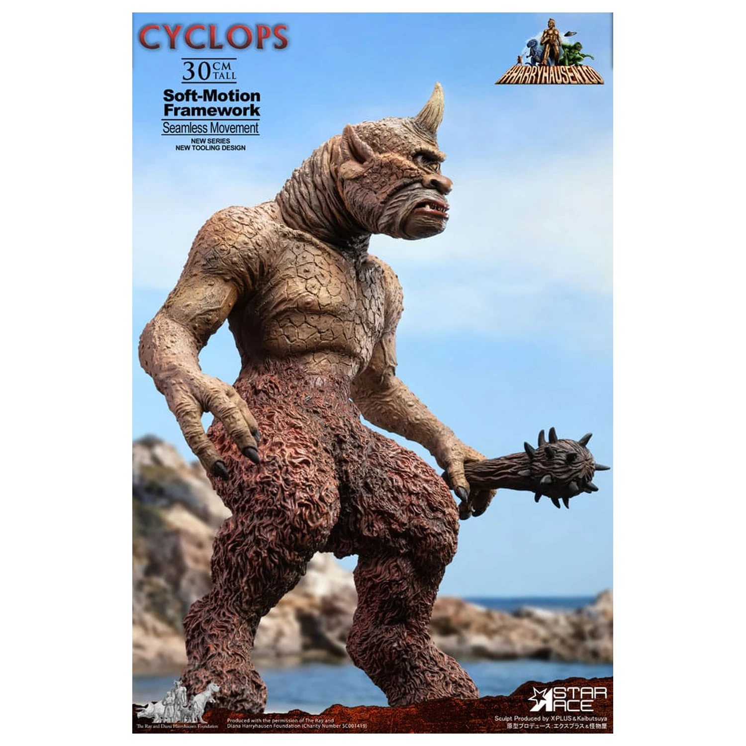 Ray Harryhausen Soft-Motion Series Statua Cyklop 30 cm zdjęcie produktu