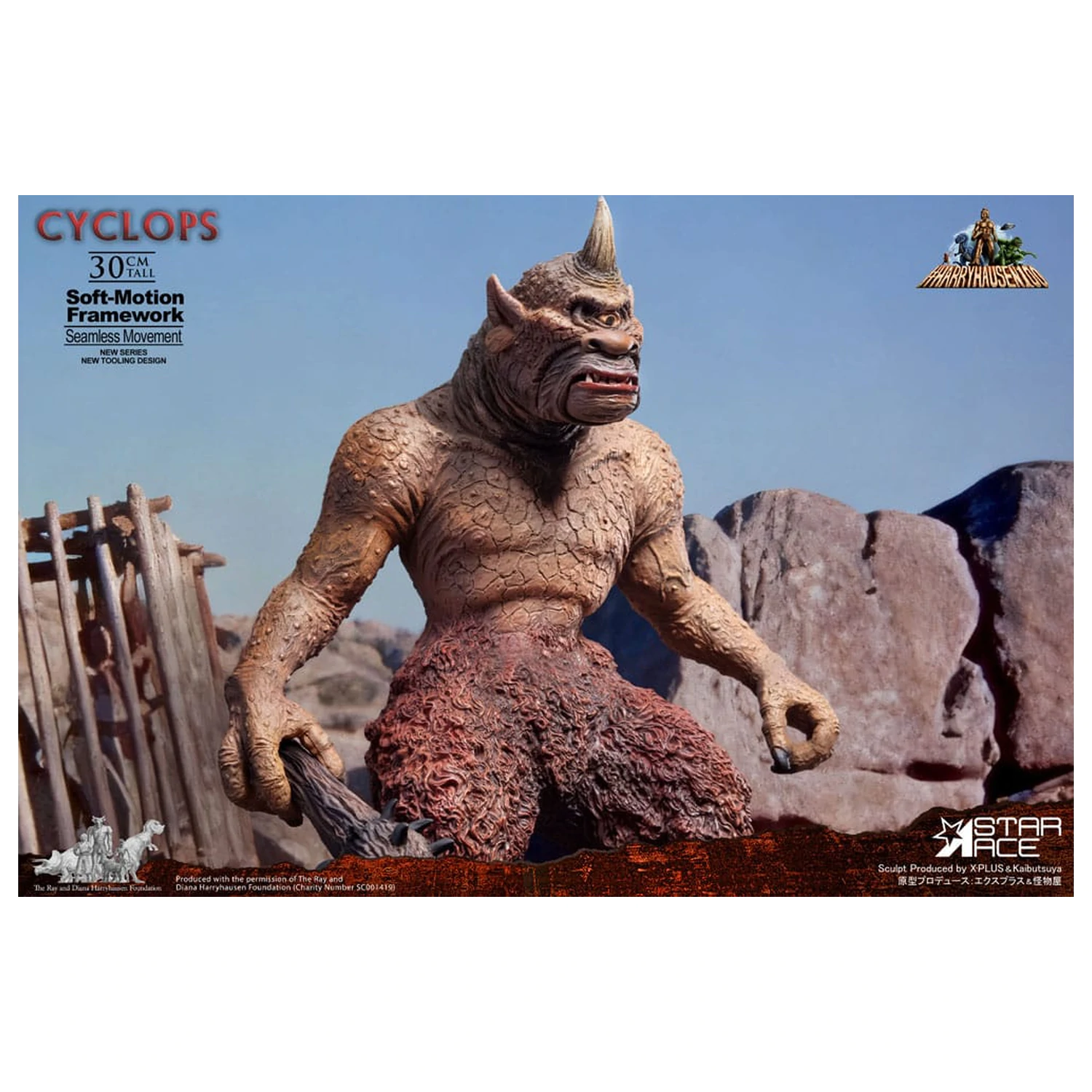 Ray Harryhausen Soft-Motion Series Statua Cyklop 30 cm zdjęcie produktu