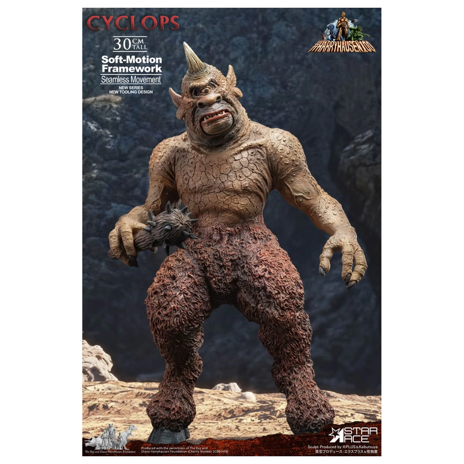 Ray Harryhausen Soft-Motion Series Statua Cyklop 30 cm zdjęcie produktu