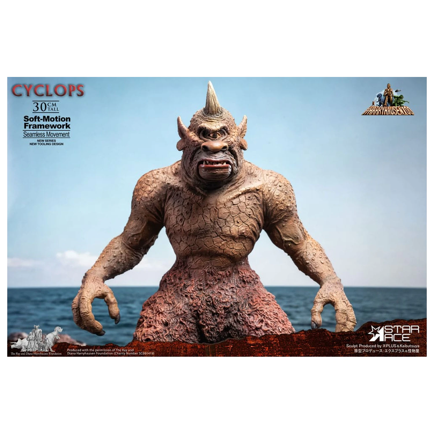 Ray Harryhausen Soft-Motion Series Statua Cyklop 30 cm zdjęcie produktu
