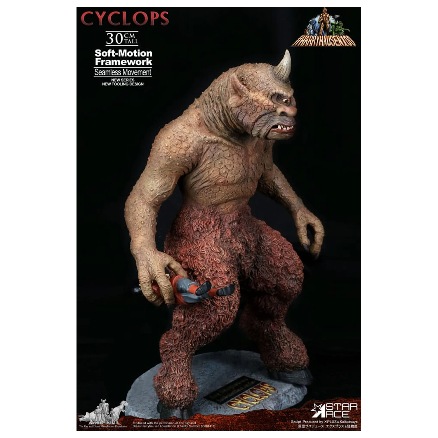 Ray Harryhausen Soft-Motion Series Statua Cyklop 30 cm zdjęcie produktu