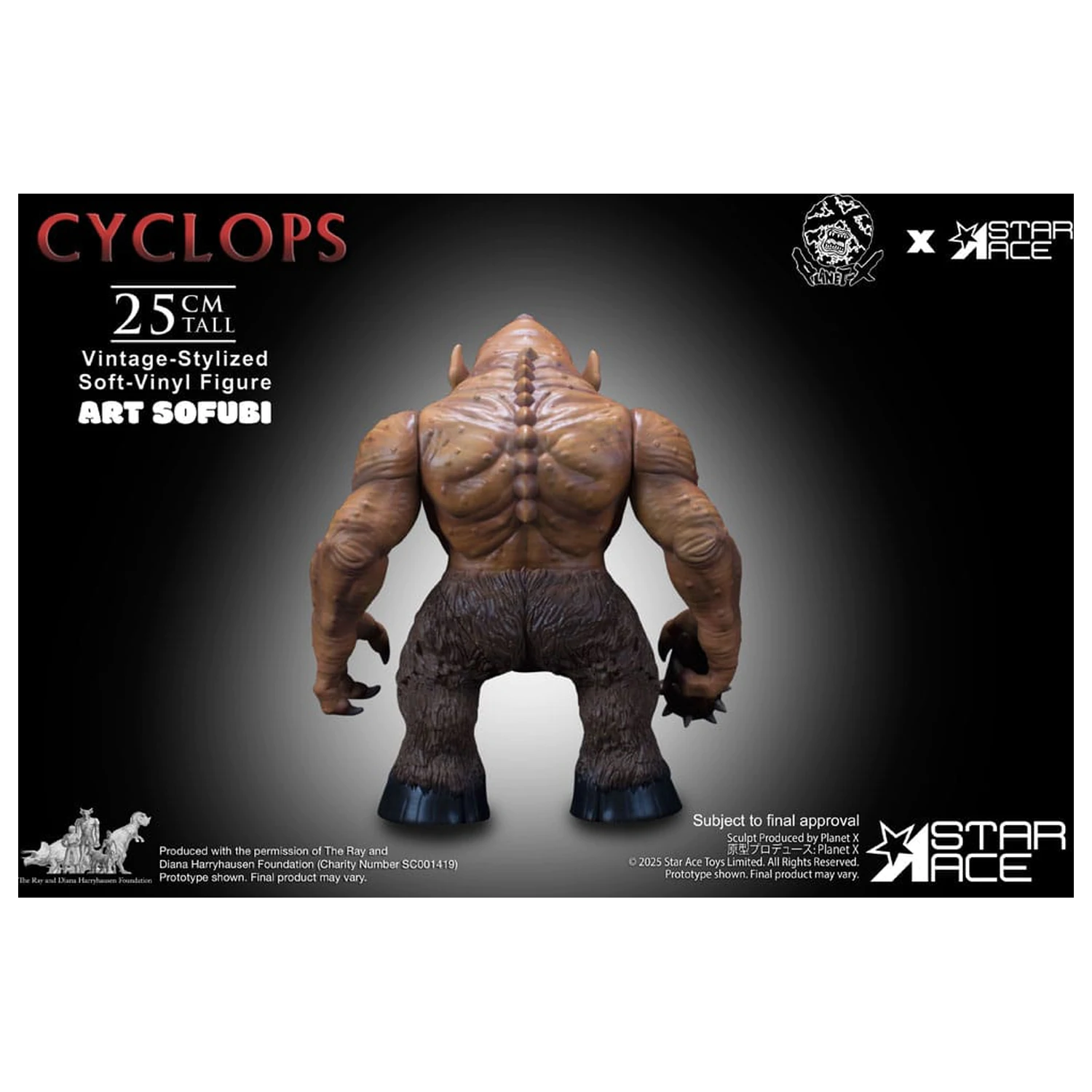 Ray Harryhausen Miękka Figurka Winyl Cyclops (Vintage-Style) 25 cm zdjęcie produktu