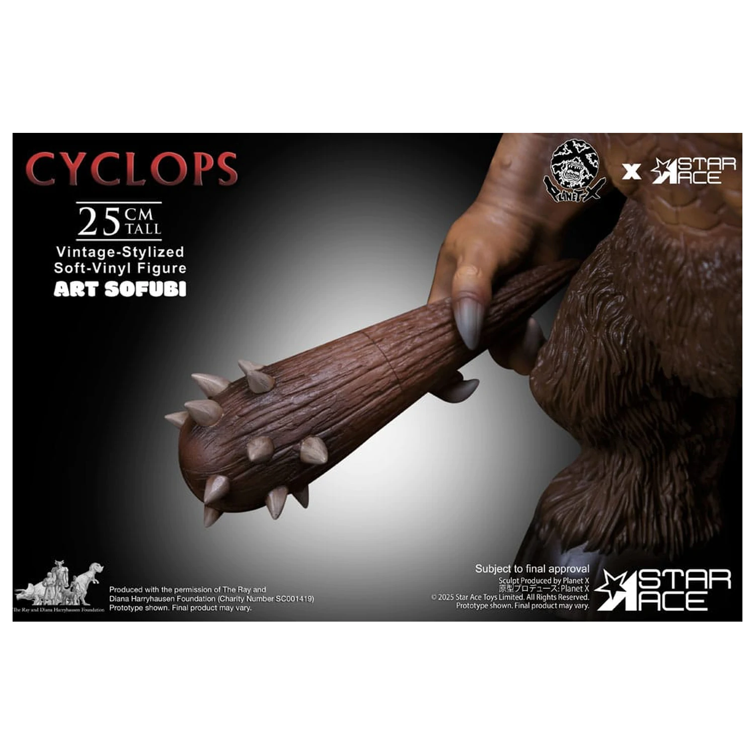 Ray Harryhausen Miękka Figurka Winyl Cyclops (Vintage-Style) 25 cm zdjęcie produktu