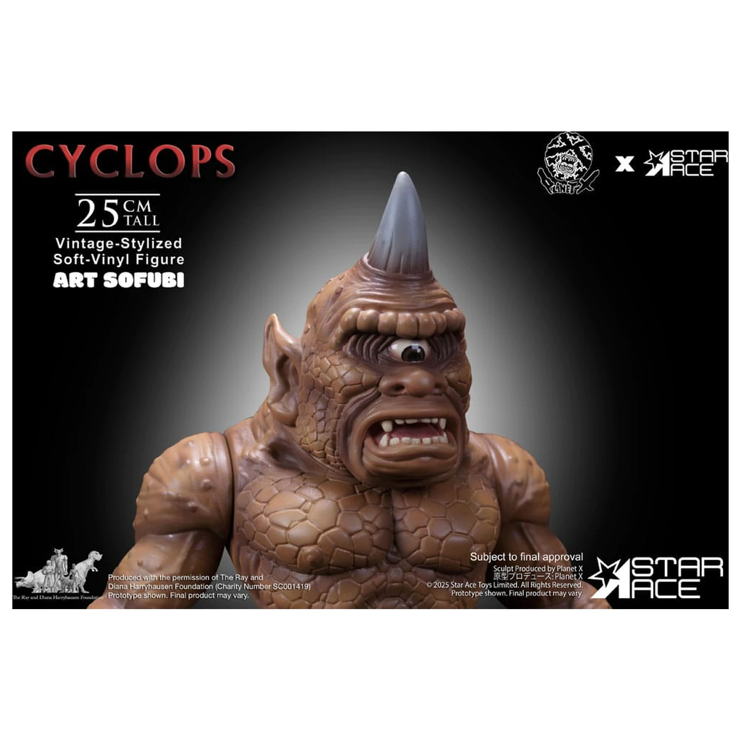 Ray Harryhausen Miękka Figurka Winyl Cyclops (Vintage-Style) 25 cm zdjęcie produktu