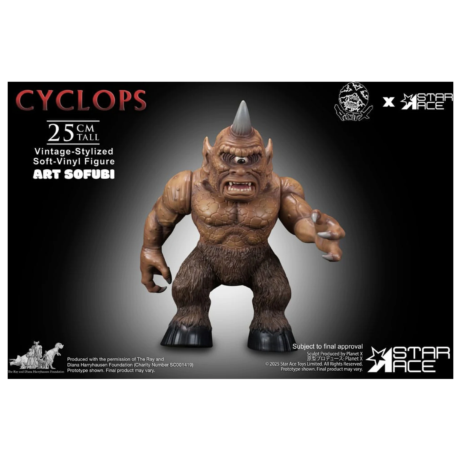 Ray Harryhausen Miękka Figurka Winyl Cyclops (Vintage-Style) 25 cm zdjęcie produktu