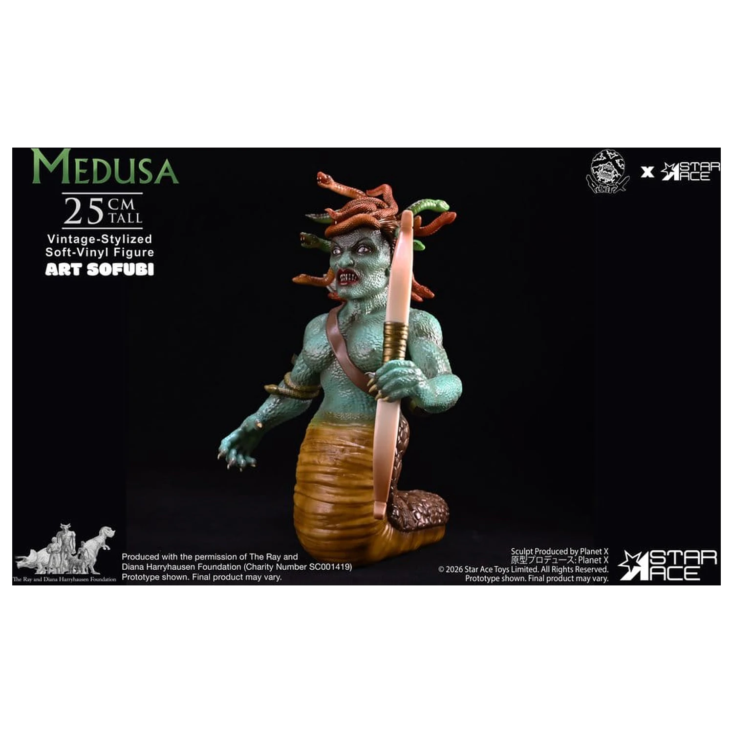 Ray Harryhausen Soft Vinyl Statue Medusa (Vintage-Style) 25 cm zdjęcie produktu