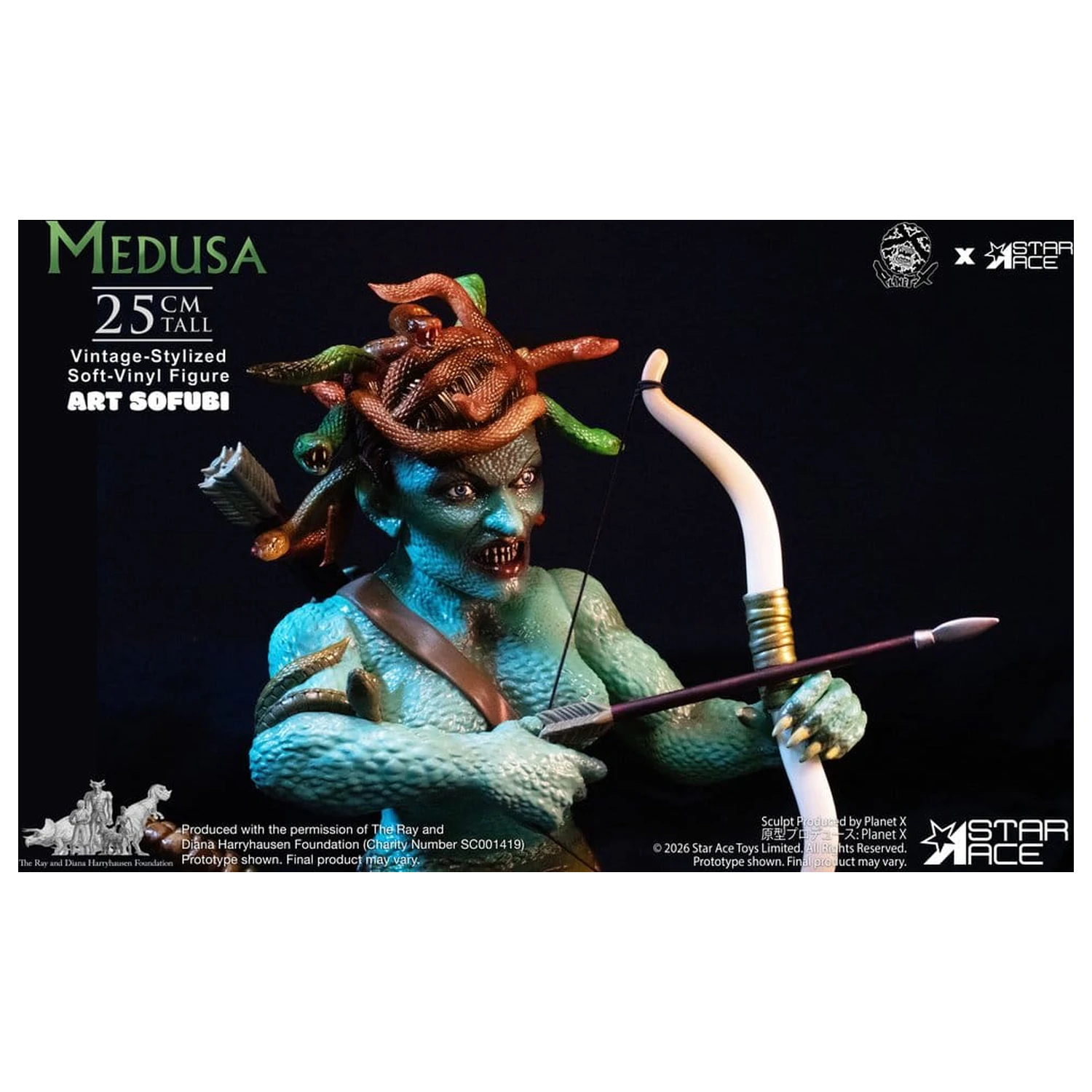 Ray Harryhausen Soft Vinyl Statue Medusa (Vintage-Style) 25 cm zdjęcie produktu