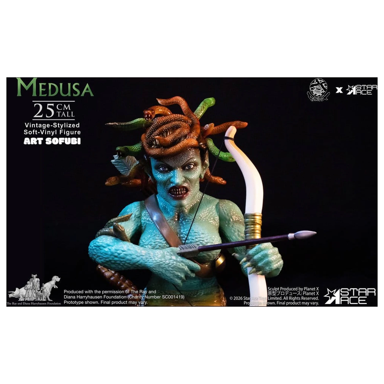 Ray Harryhausen Soft Vinyl Statue Medusa (Vintage-Style) 25 cm zdjęcie produktu
