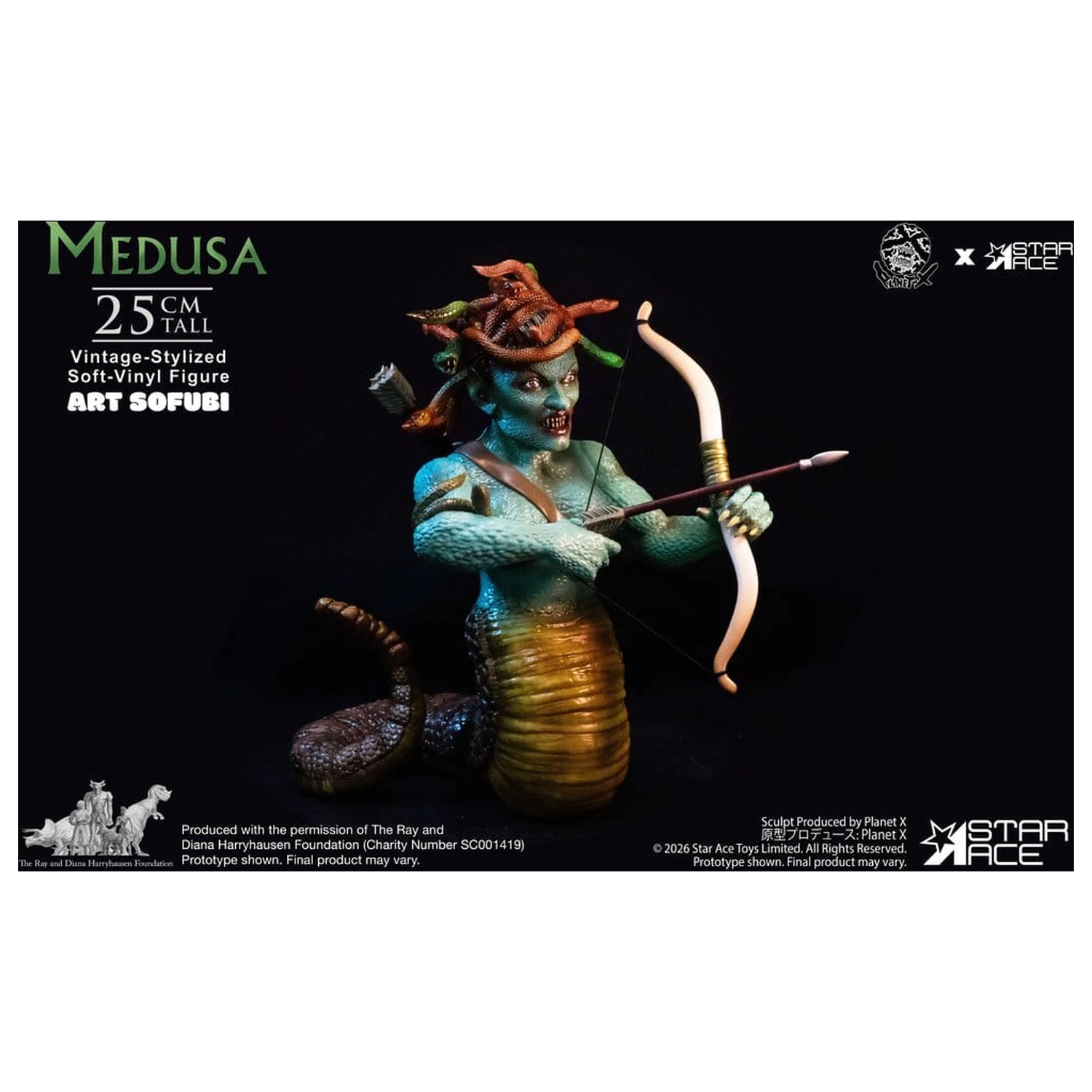 Ray Harryhausen Soft Vinyl Statue Medusa (Vintage-Style) 25 cm zdjęcie produktu