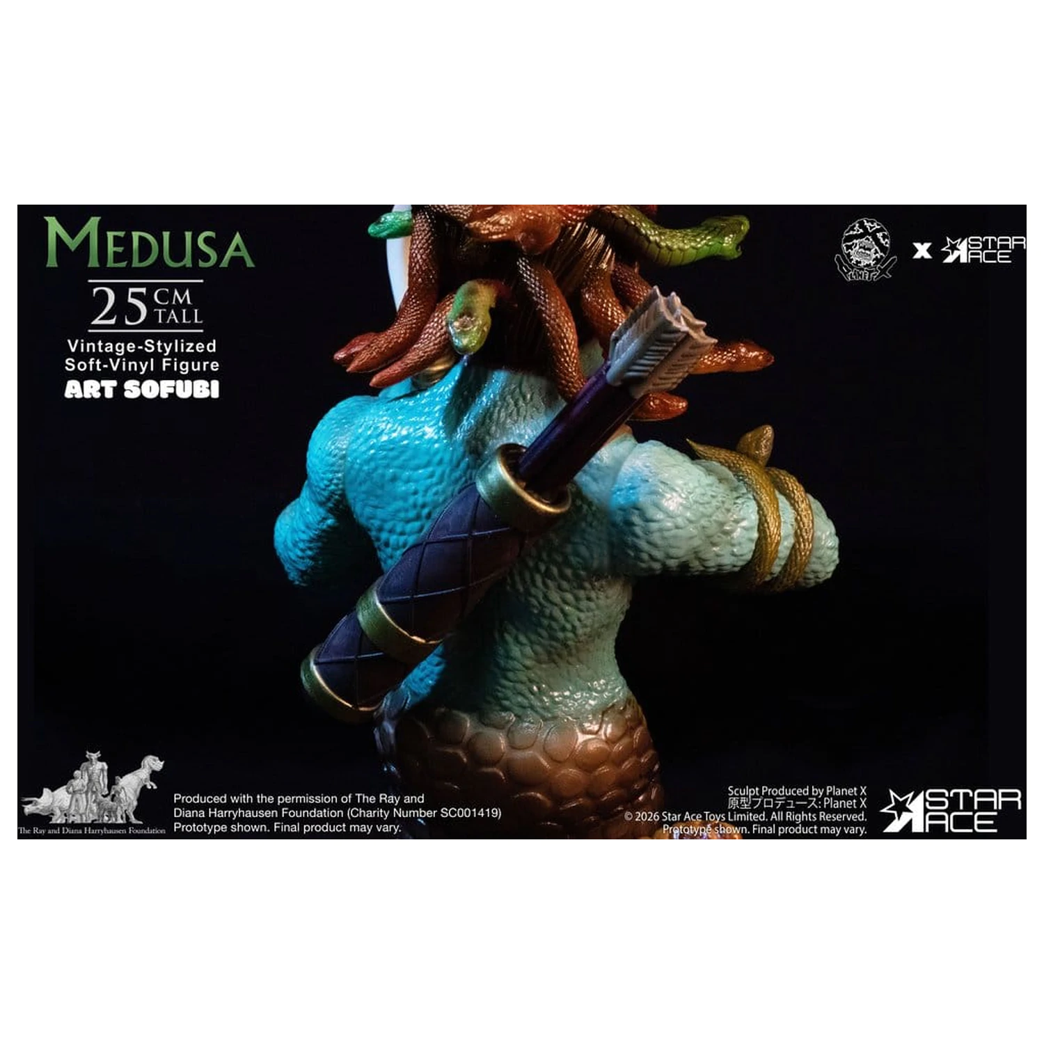 Ray Harryhausen Soft Vinyl Statue Medusa (Vintage-Style) 25 cm zdjęcie produktu