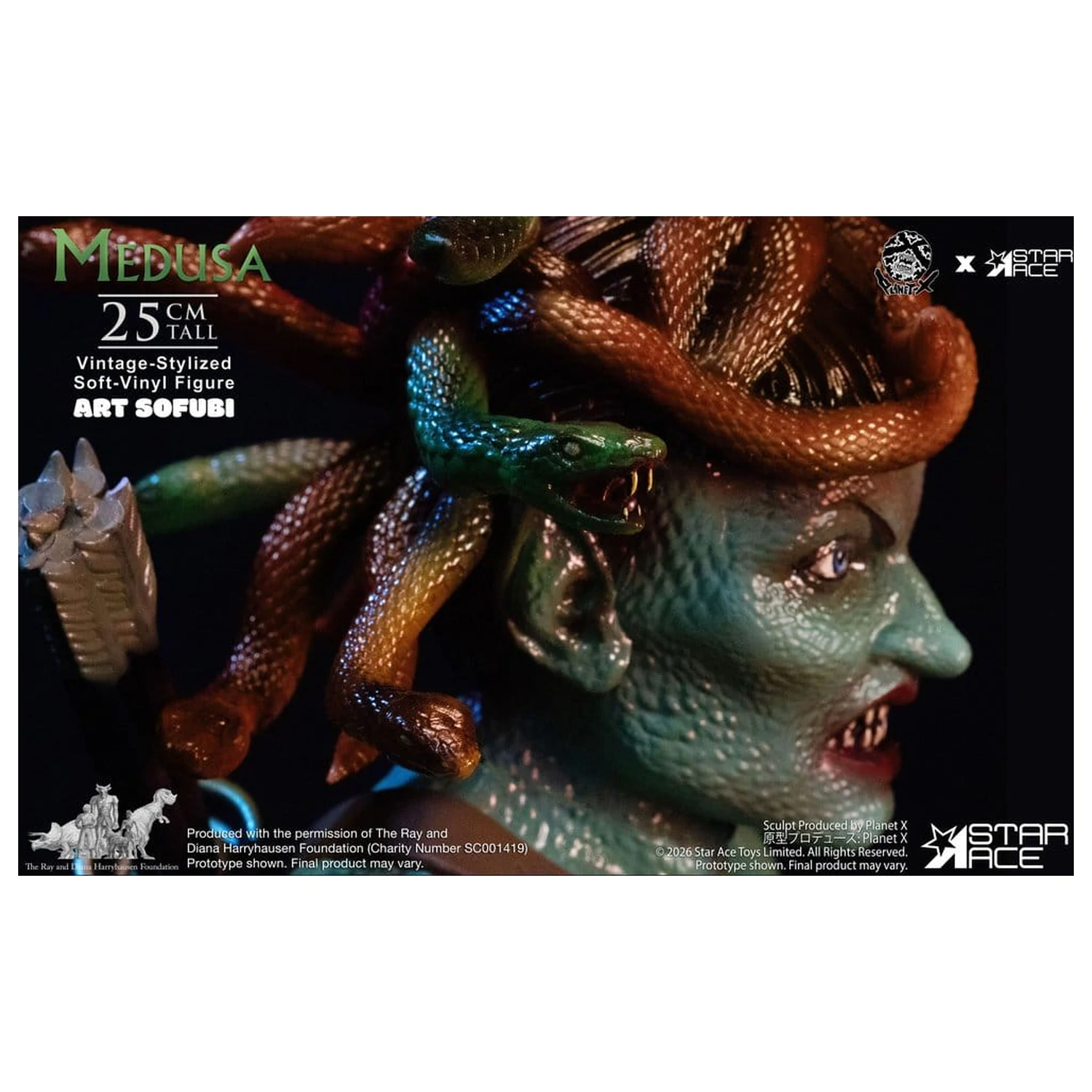 Ray Harryhausen Soft Vinyl Statue Medusa (Vintage-Style) 25 cm zdjęcie produktu