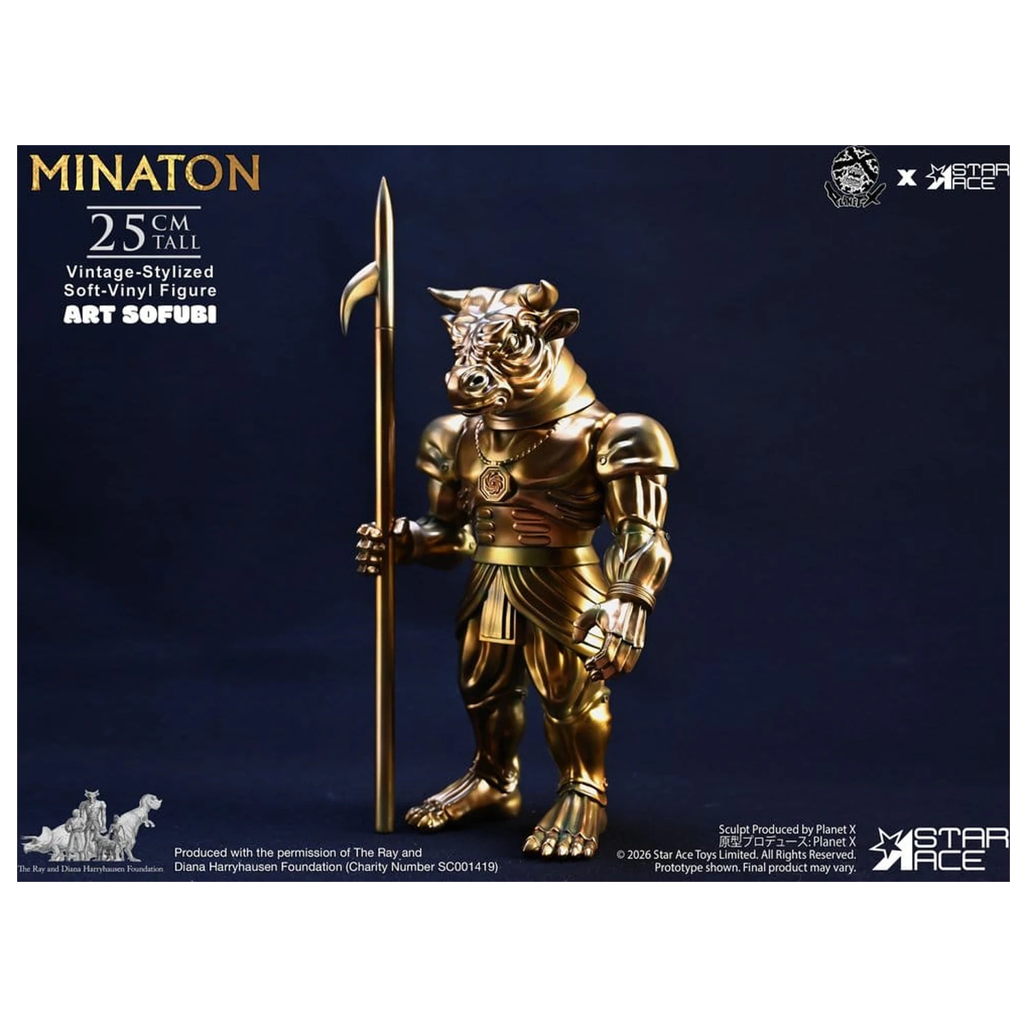 Ray Harryhausen Soft Vinyl Statua Minaton Vintage-Style 25 cm zdjęcie produktu