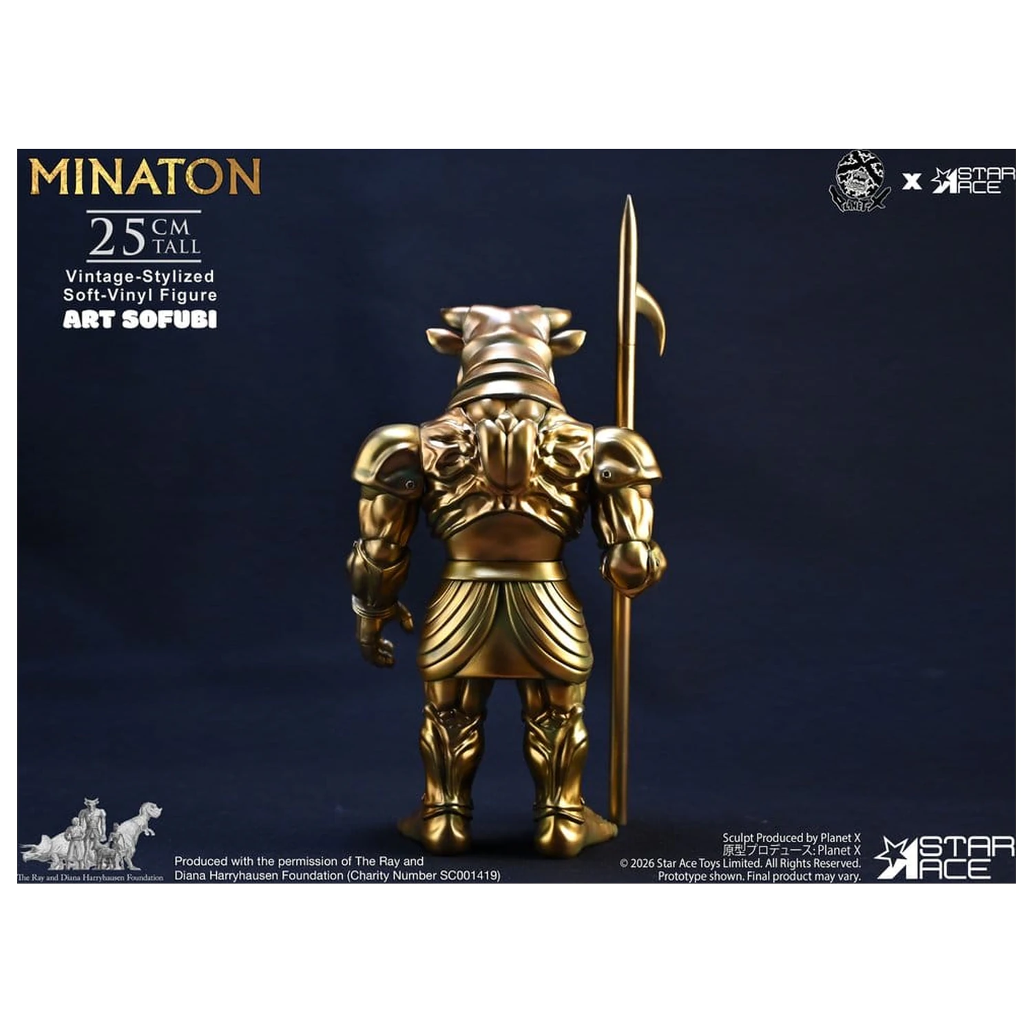 Ray Harryhausen Soft Vinyl Statua Minaton Vintage-Style 25 cm zdjęcie produktu
