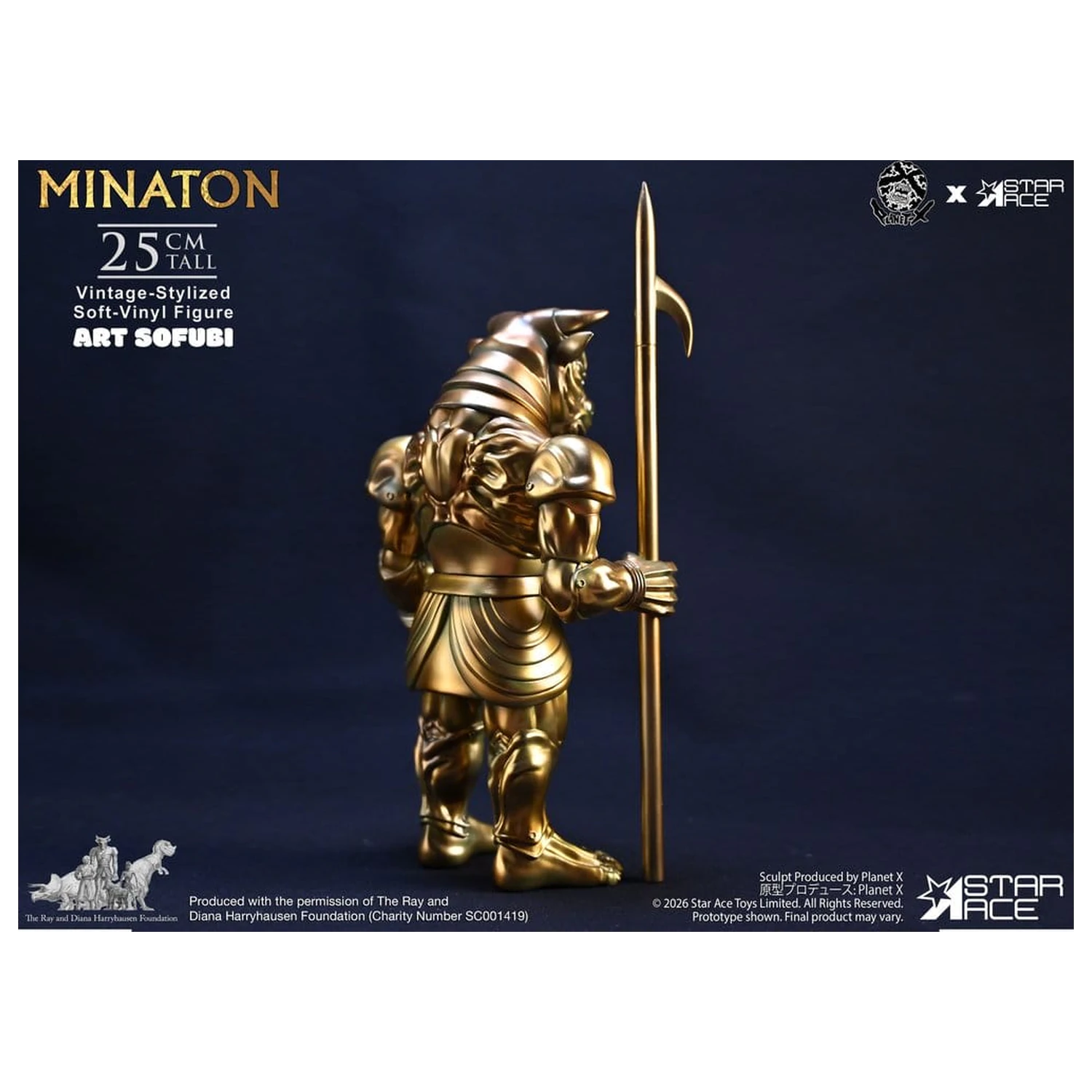 Ray Harryhausen Soft Vinyl Statua Minaton Vintage-Style 25 cm zdjęcie produktu