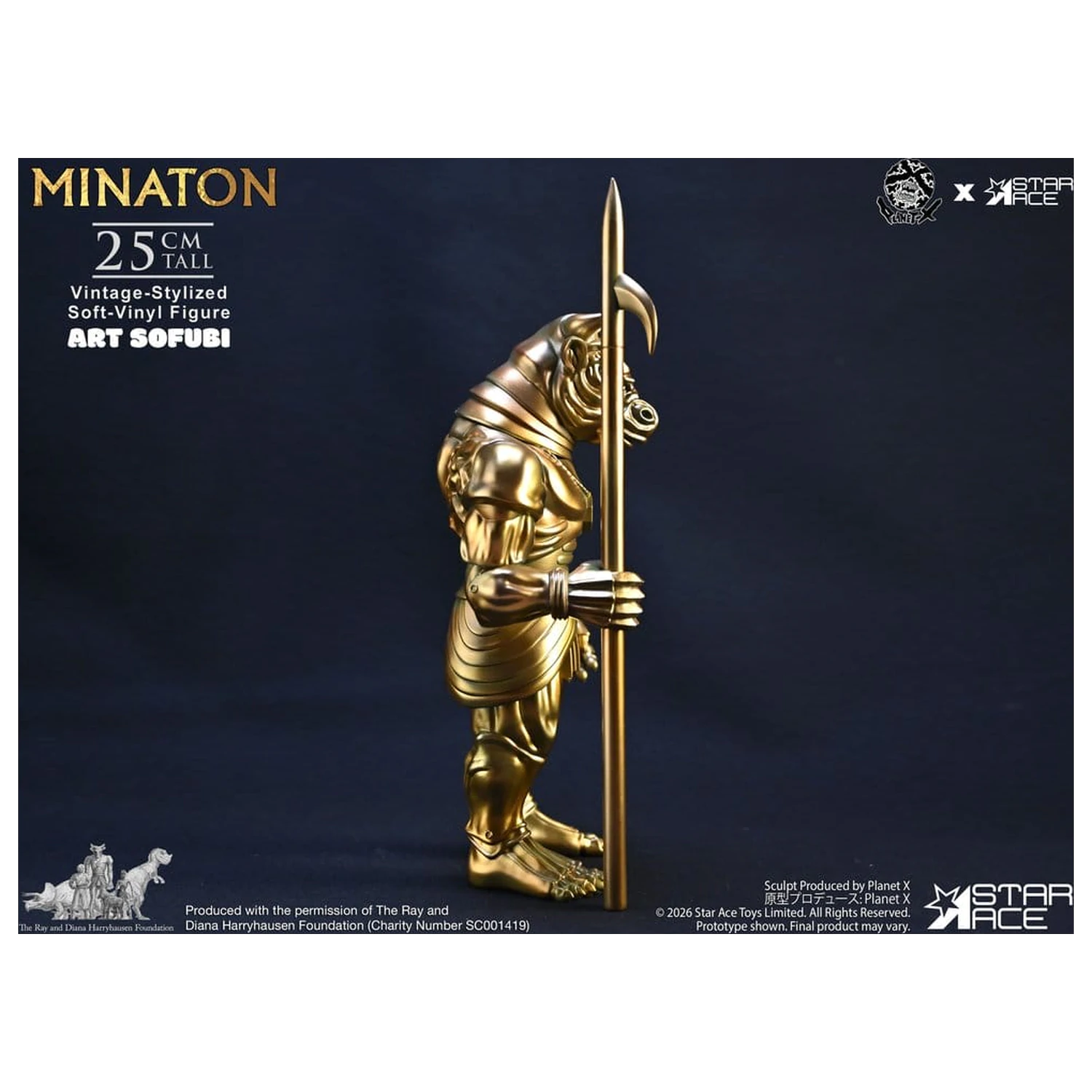 Ray Harryhausen Soft Vinyl Statua Minaton Vintage-Style 25 cm zdjęcie produktu