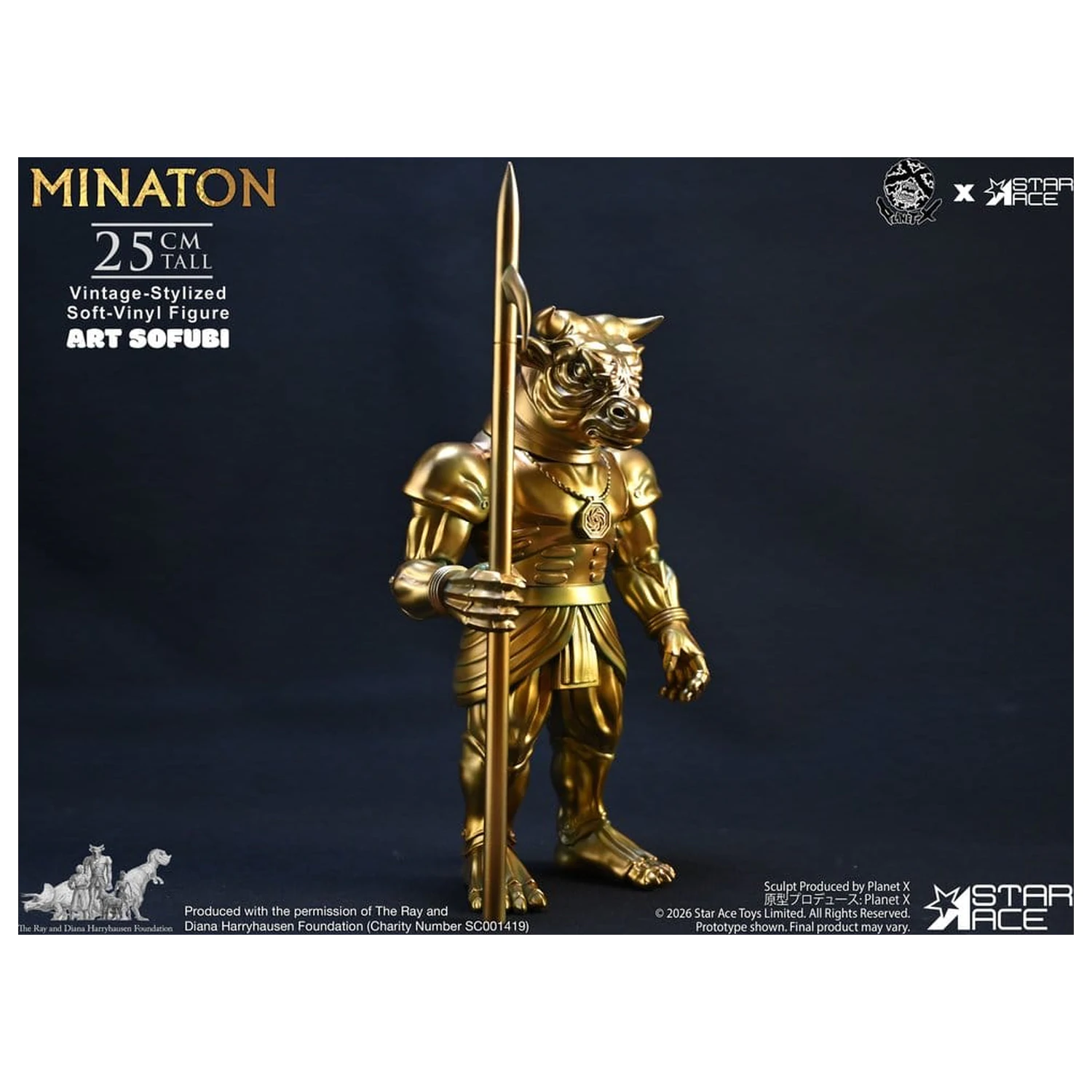 Ray Harryhausen Soft Vinyl Statua Minaton Vintage-Style 25 cm zdjęcie produktu