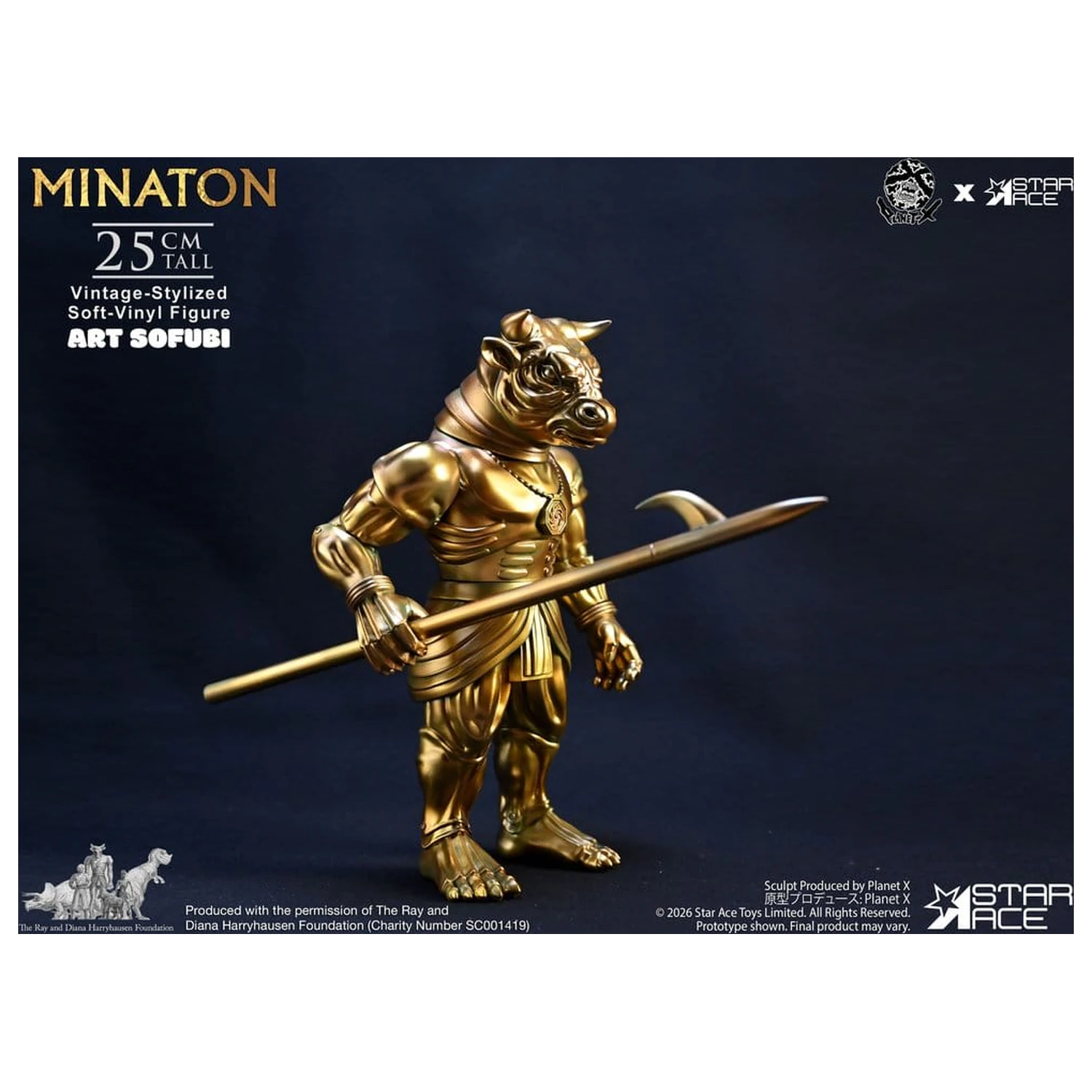 Ray Harryhausen Soft Vinyl Statua Minaton Vintage-Style 25 cm zdjęcie produktu