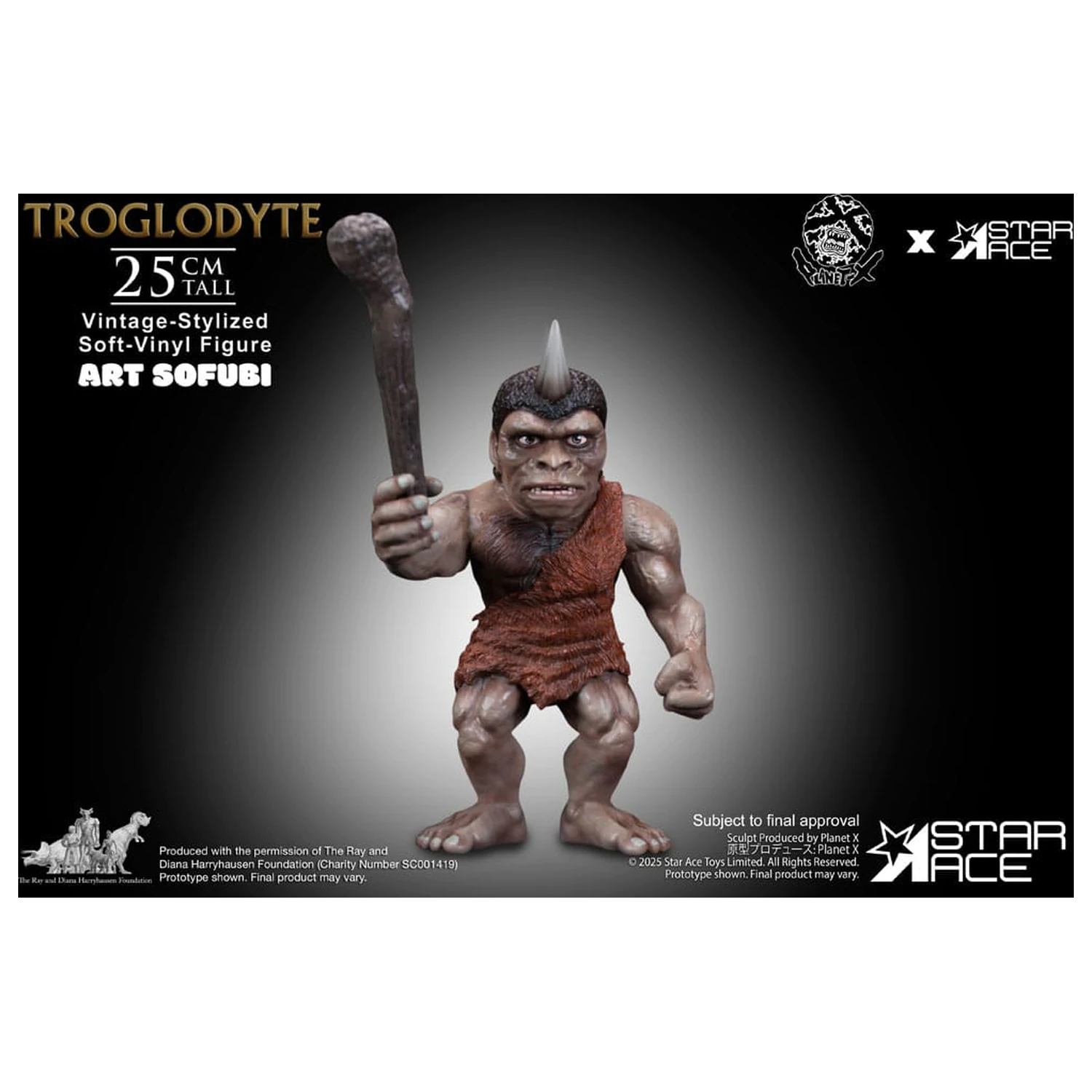 Ray Harryhausen Soft Vinyl Statue Troglodyte (Vintage-Style) 25 cm zdjęcie produktu