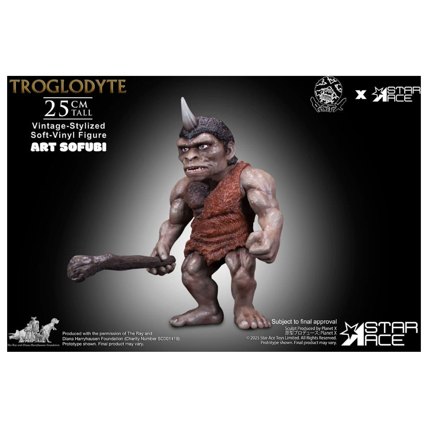Ray Harryhausen Soft Vinyl Statue Troglodyte (Vintage-Style) 25 cm zdjęcie produktu