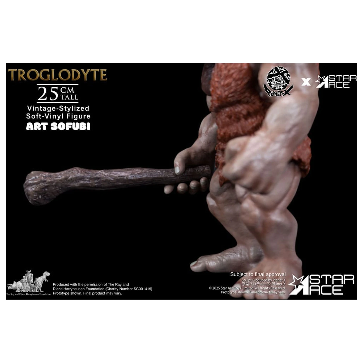 Ray Harryhausen Soft Vinyl Statue Troglodyte (Vintage-Style) 25 cm zdjęcie produktu