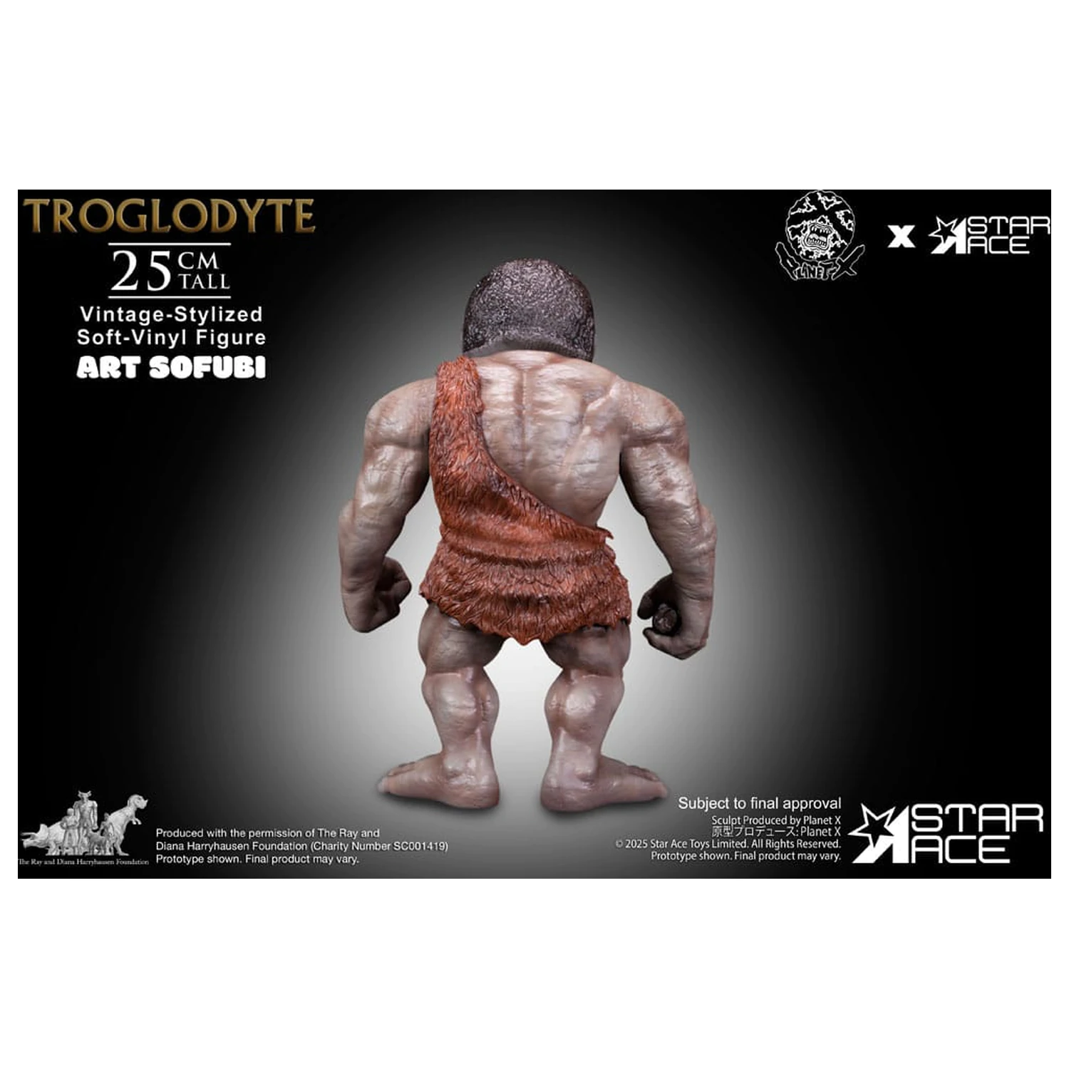 Ray Harryhausen Soft Vinyl Statue Troglodyte (Vintage-Style) 25 cm zdjęcie produktu