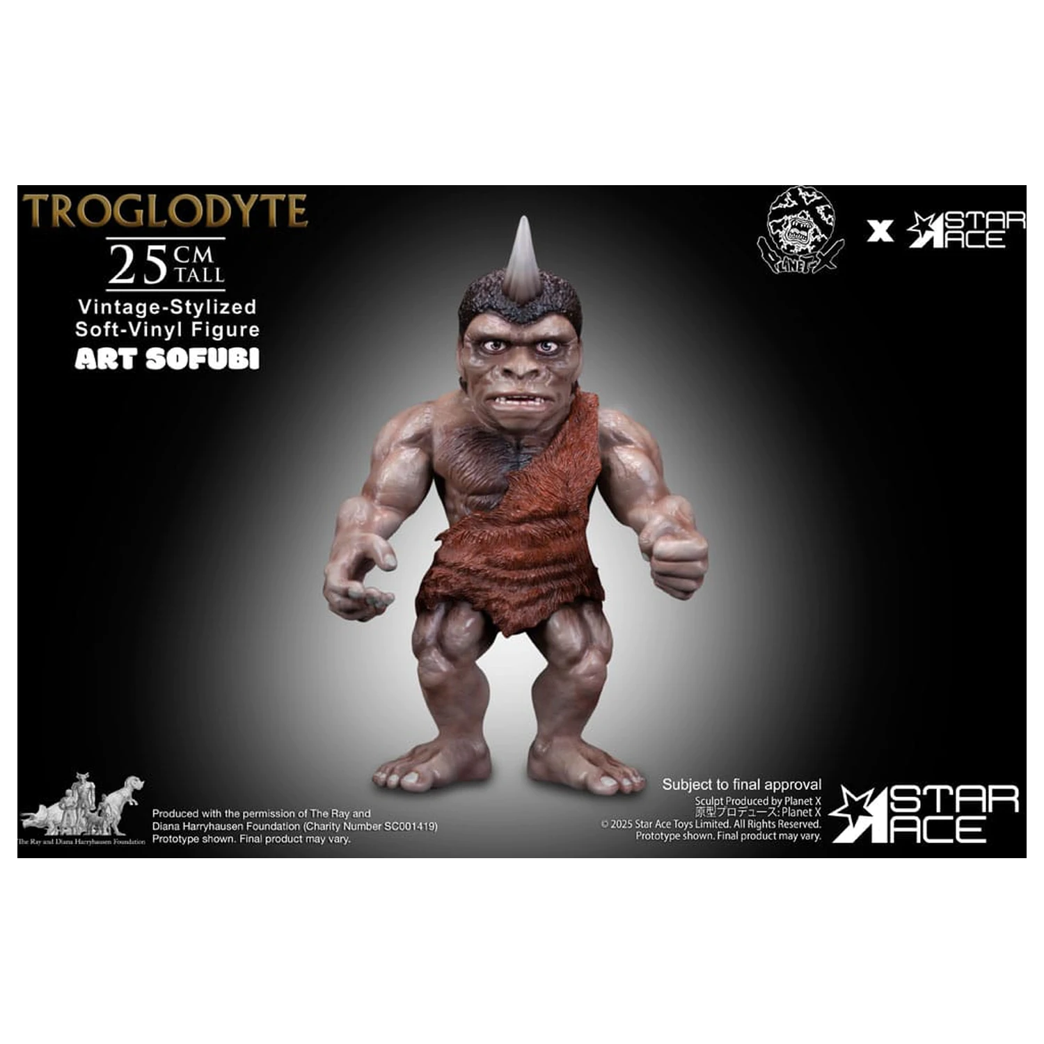 Ray Harryhausen Soft Vinyl Statue Troglodyte (Vintage-Style) 25 cm zdjęcie produktu