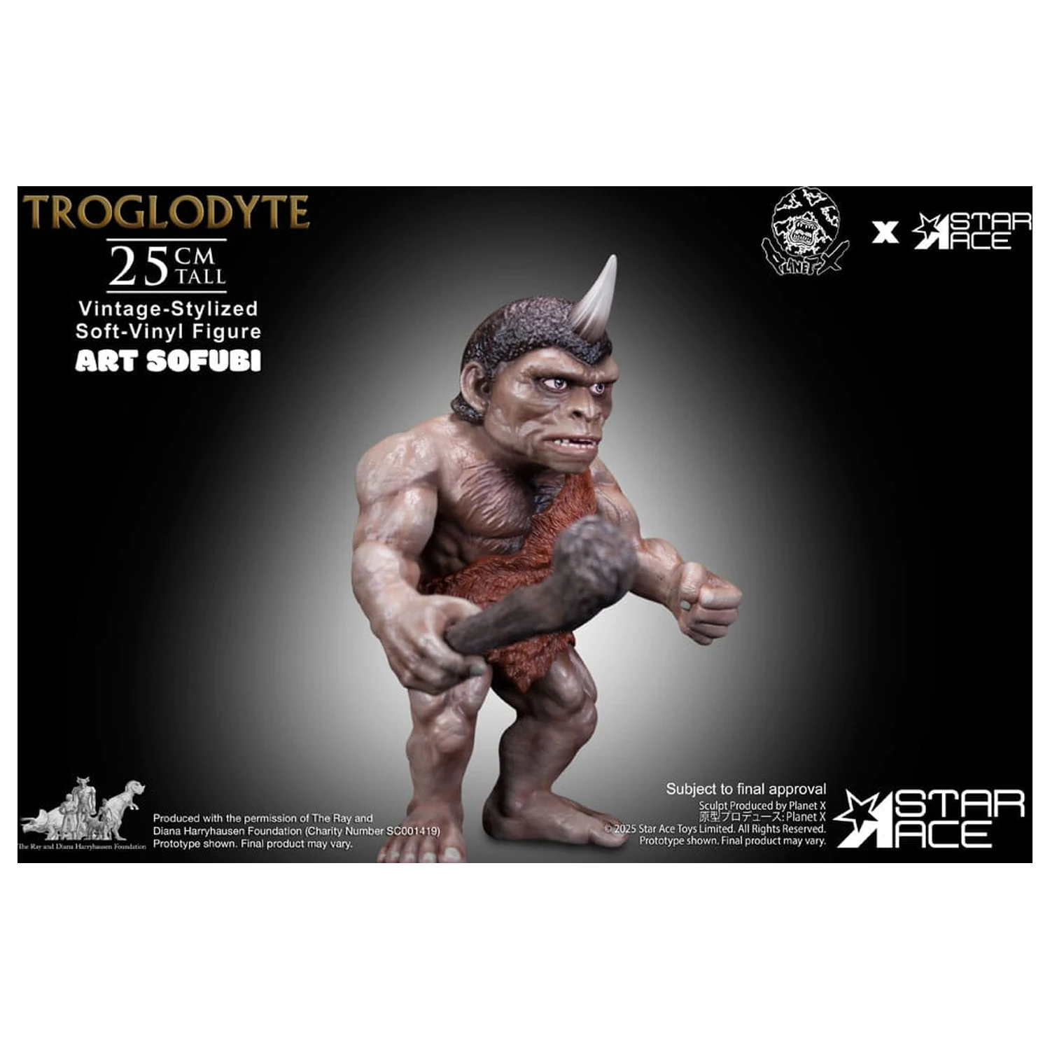 Ray Harryhausen Soft Vinyl Statue Troglodyte (Vintage-Style) 25 cm zdjęcie produktu