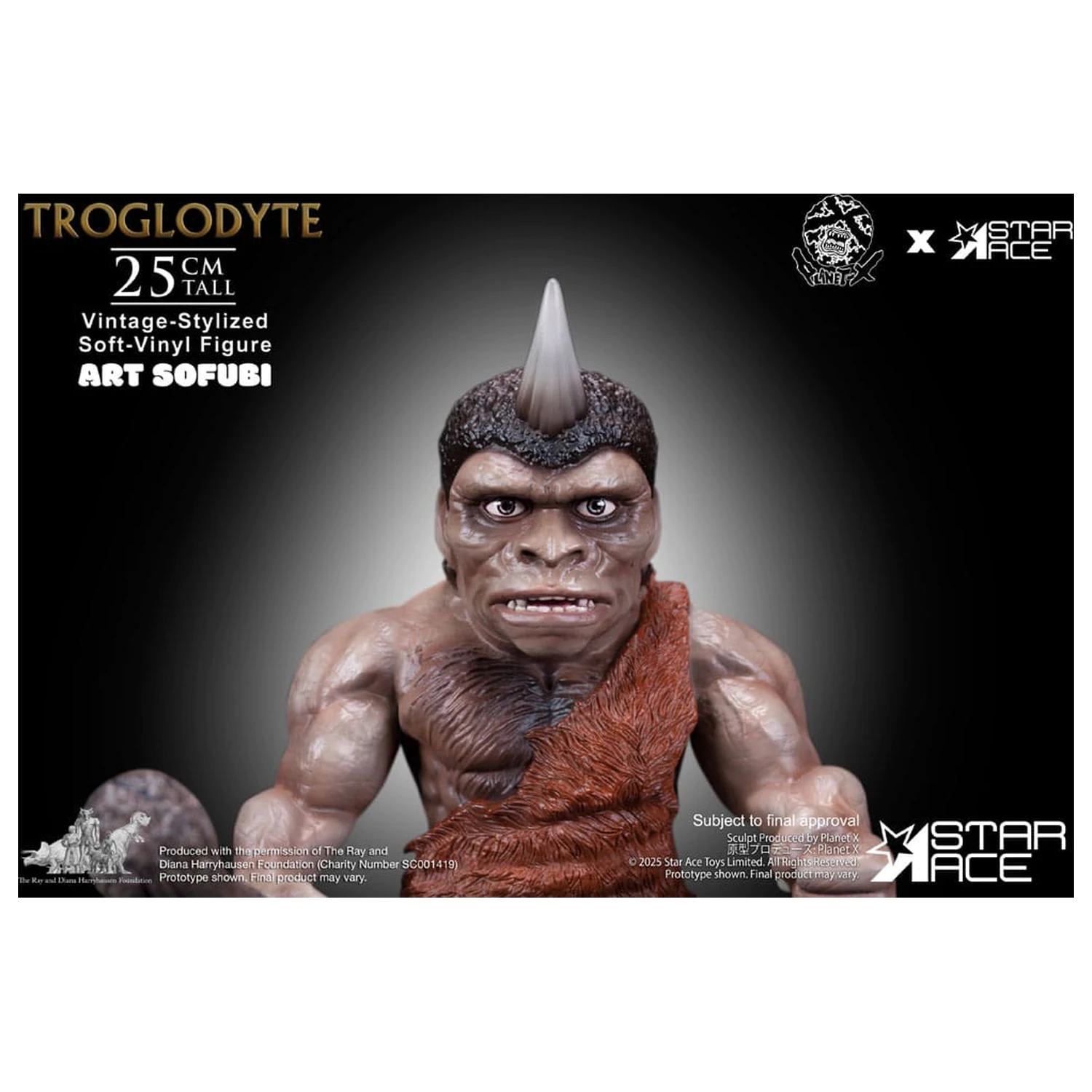 Ray Harryhausen Soft Vinyl Statue Troglodyte (Vintage-Style) 25 cm zdjęcie produktu