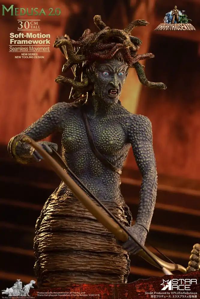 Statua z Serii Soft-Motion Ray'a Harryhausena: Meduza 30 cm zdjęcie produktu