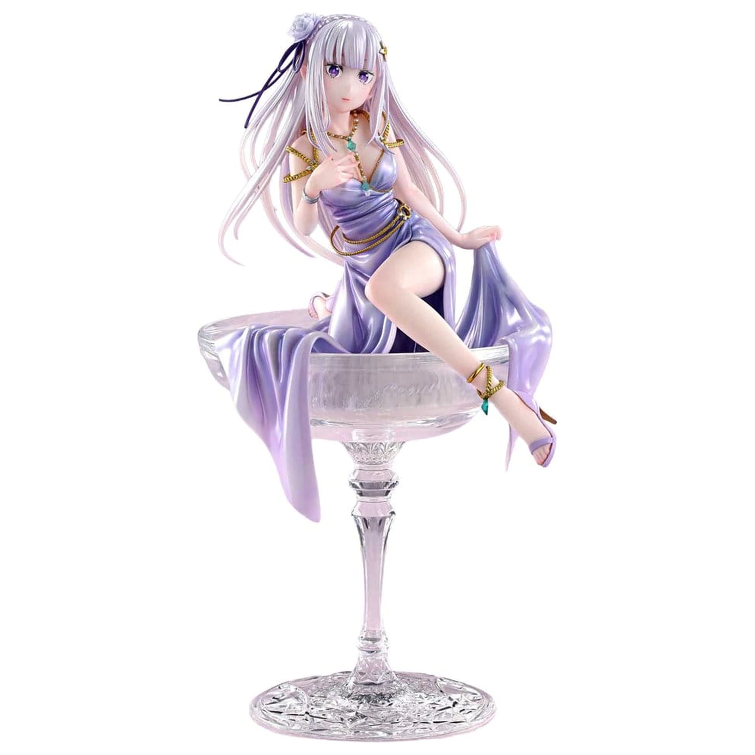 Re:Zero Prisma Wing Statuetka 1/7 Emilia Glass Edition 29 cm zdjęcie produktu