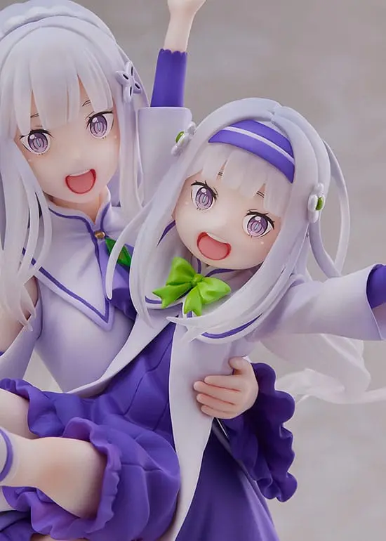 Re:Zero Starting Life in Another World Figurka PVC 1/7 Emilia & Childhood Emilia 24 cm zdjęcie produktu