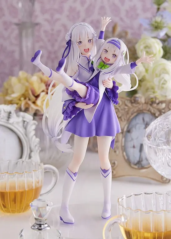 Re:Zero Starting Life in Another World Figurka PVC 1/7 Emilia & Childhood Emilia 24 cm zdjęcie produktu