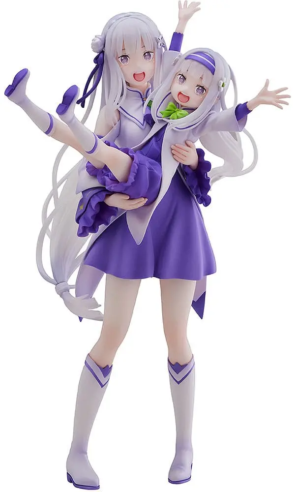 Re:Zero Starting Life in Another World Figurka PVC 1/7 Emilia & Childhood Emilia 24 cm zdjęcie produktu