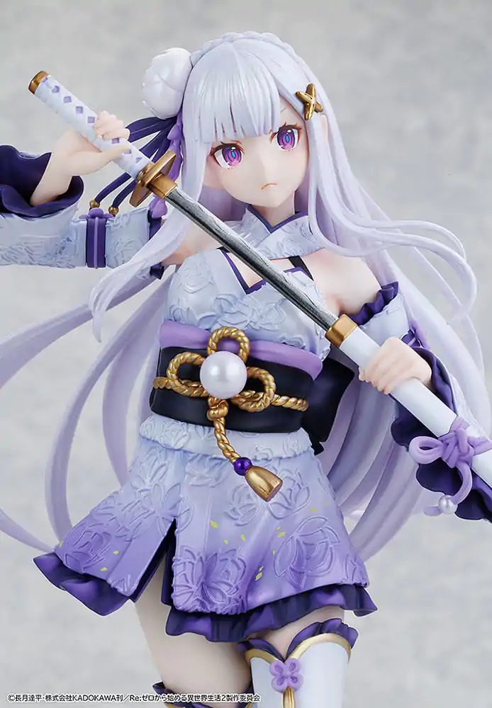 Re:ZERO -Starting Life in Another World- Figurka PVC 1/7 Emilia wersja Strój bojowy 24 cm zdjęcie produktu