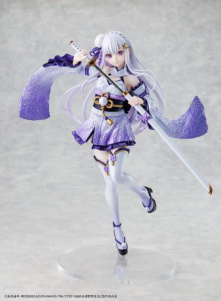 Re:ZERO -Starting Life in Another World- Figurka PVC 1/7 Emilia wersja Strój bojowy 24 cm zdjęcie produktu