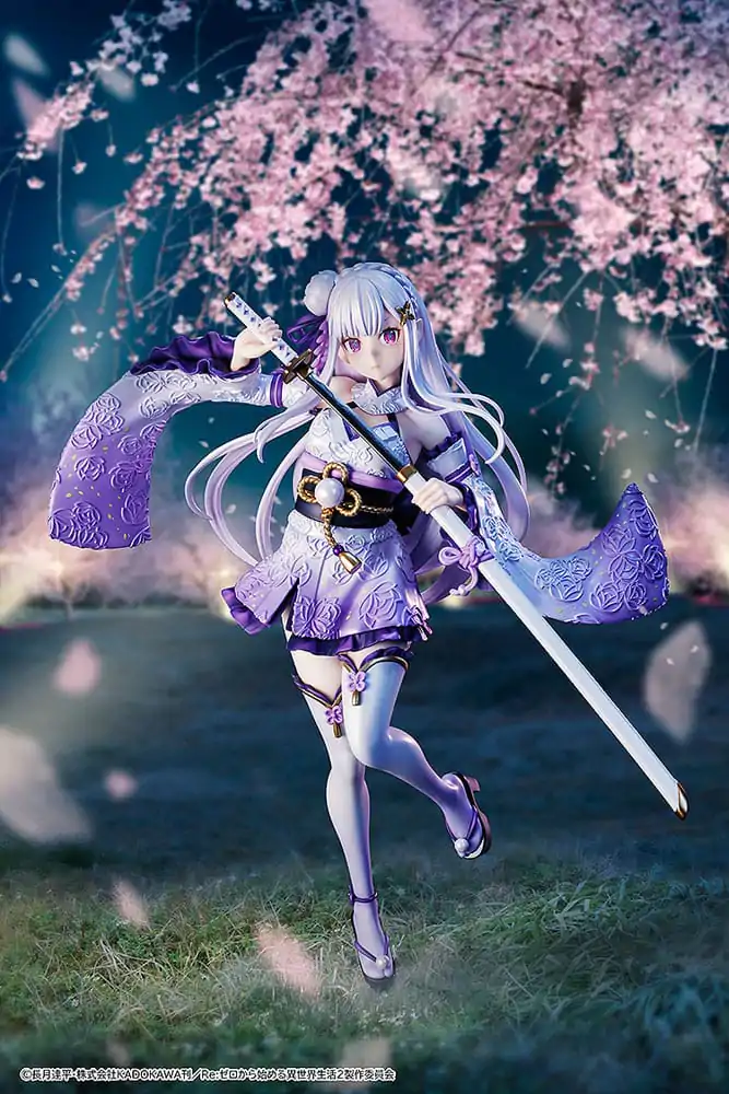 Re:ZERO -Starting Life in Another World- Figurka PVC 1/7 Emilia wersja Strój bojowy 24 cm zdjęcie produktu