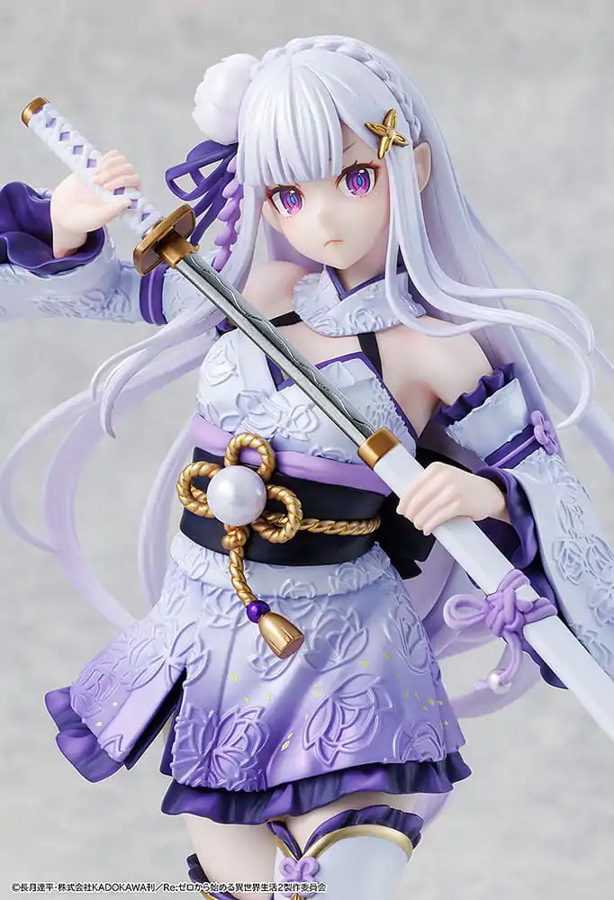 Re:ZERO -Starting Life in Another World- Figurka PVC 1/7 Emilia wersja Strój bojowy 24 cm zdjęcie produktu