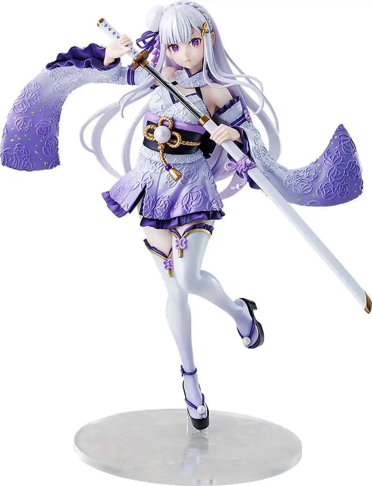 Re:ZERO -Starting Life in Another World- Figurka PVC 1/7 Emilia wersja Strój bojowy 24 cm zdjęcie produktu