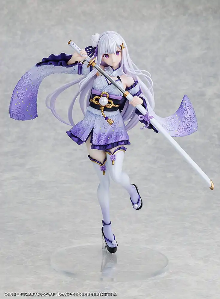 Re:ZERO -Starting Life in Another World- Figurka PVC 1/7 Emilia wersja Strój bojowy 24 cm zdjęcie produktu