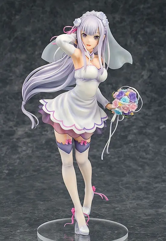 Re:ZERO -Starting Life in Another World- Statua PVC 1/7 Emilia Wedding Ver. 25 cm zdjęcie produktu