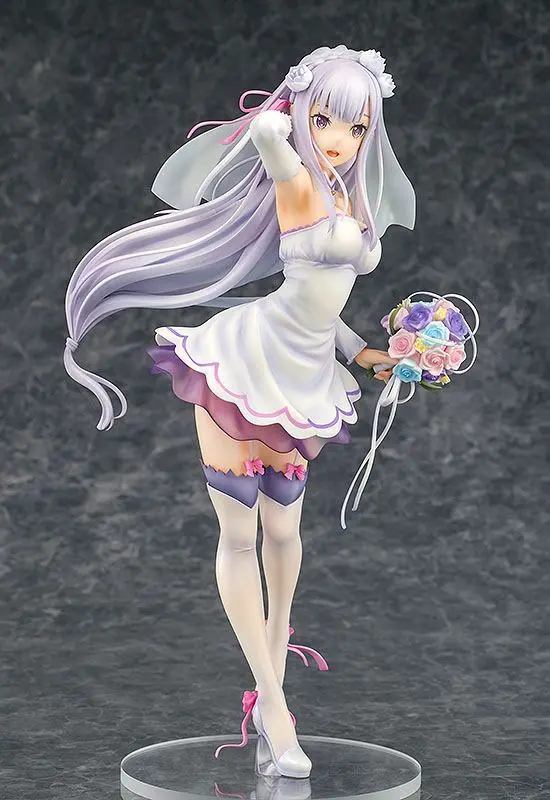 Re:ZERO -Starting Life in Another World- Statua PVC 1/7 Emilia Wedding Ver. 25 cm zdjęcie produktu