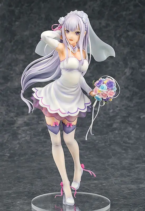 Re:ZERO -Starting Life in Another World- Statua PVC 1/7 Emilia Wedding Ver. 25 cm zdjęcie produktu