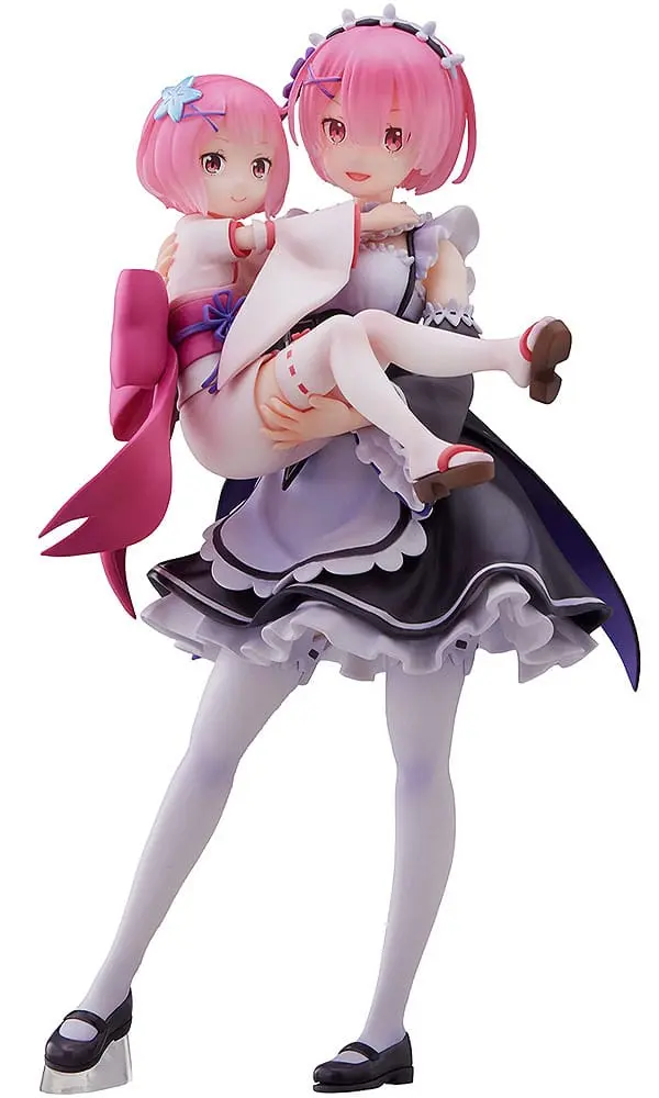 Re:Zero Starting Life in Another World Statuetka PVC 1/7 Ram & Childhood Ram 23 cm zdjęcie produktu