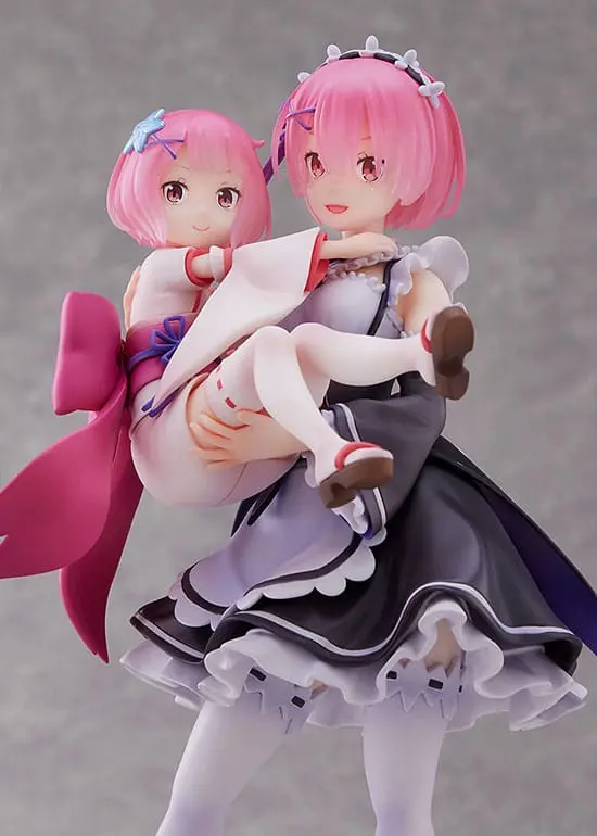 Re:Zero Starting Life in Another World Statuetka PVC 1/7 Ram & Childhood Ram 23 cm zdjęcie produktu