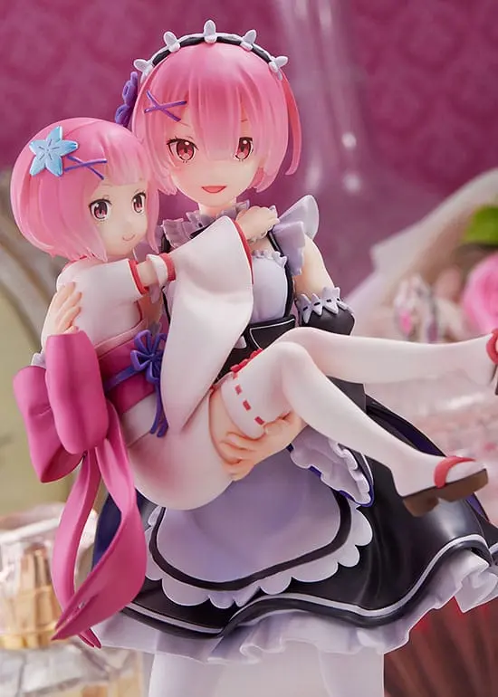 Re:Zero Starting Life in Another World Statuetka PVC 1/7 Ram & Childhood Ram 23 cm zdjęcie produktu