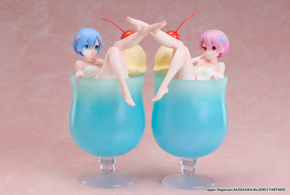 Re:Zero Starting Life in another World Statuetka PVC 1/7 Ram Cream Soda Ver. 21 cm zdjęcie produktu