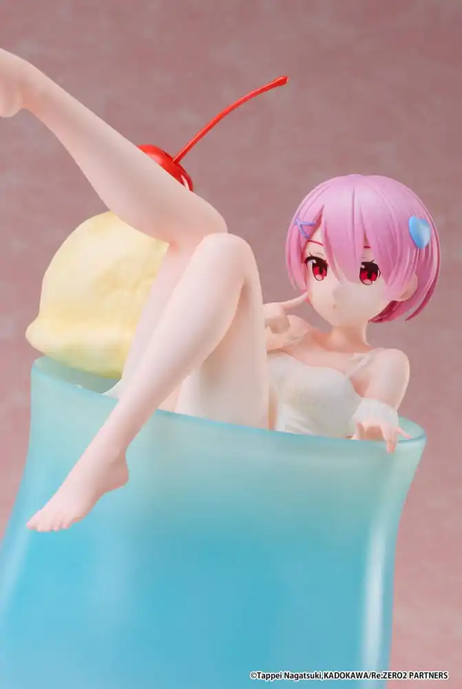 Re:Zero Starting Life in another World Statuetka PVC 1/7 Ram Cream Soda Ver. 21 cm zdjęcie produktu