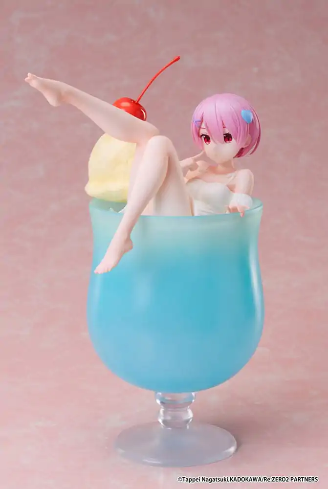 Re:Zero Starting Life in another World Statuetka PVC 1/7 Ram Cream Soda Ver. 21 cm zdjęcie produktu