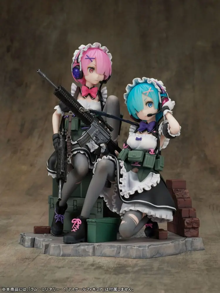 Re:Zero Starting Life in Another World Figurka PVC 1/7 Rem Military Ver. 16 cm zdjęcie produktu